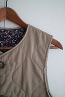 Engineered Garments リバーシブルキルティングベスト