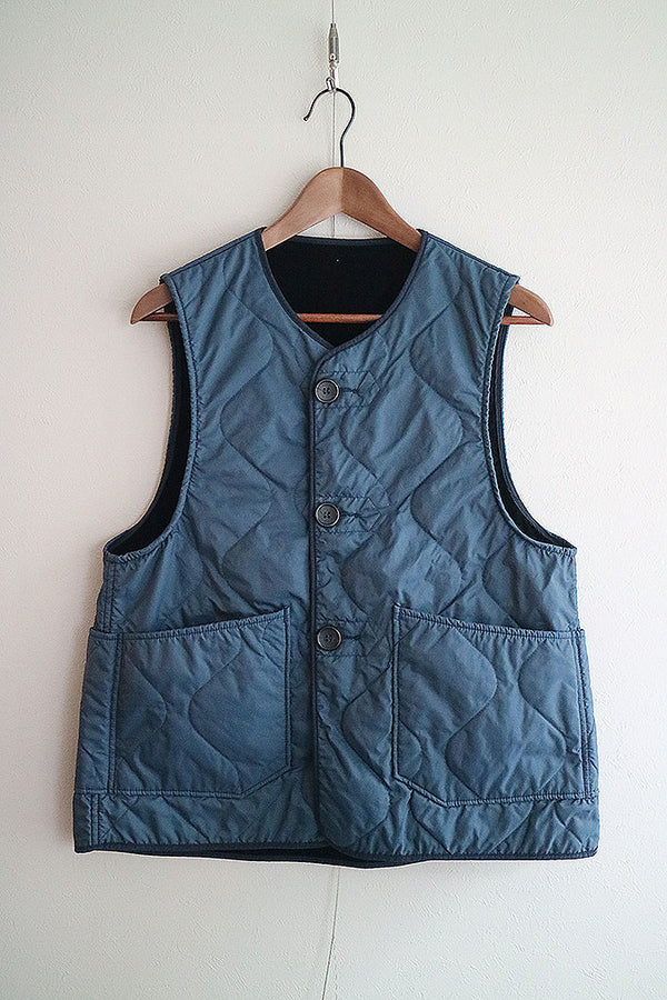 Engineered Garments リバーシブルベロアキルティングベスト