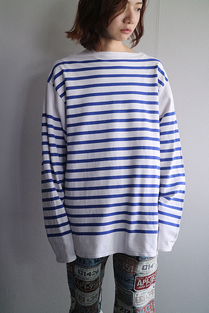90's French Navy Basque Shirt