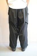 BLACK Scandal Yohji Yamamoto RIPSTOP 12TACK PANT