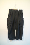 BLACK Scandal Yohji Yamamoto RIPSTOP 12TACK PANT