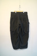 BLACK Scandal Yohji Yamamoto RIPSTOP 12TACK PANT