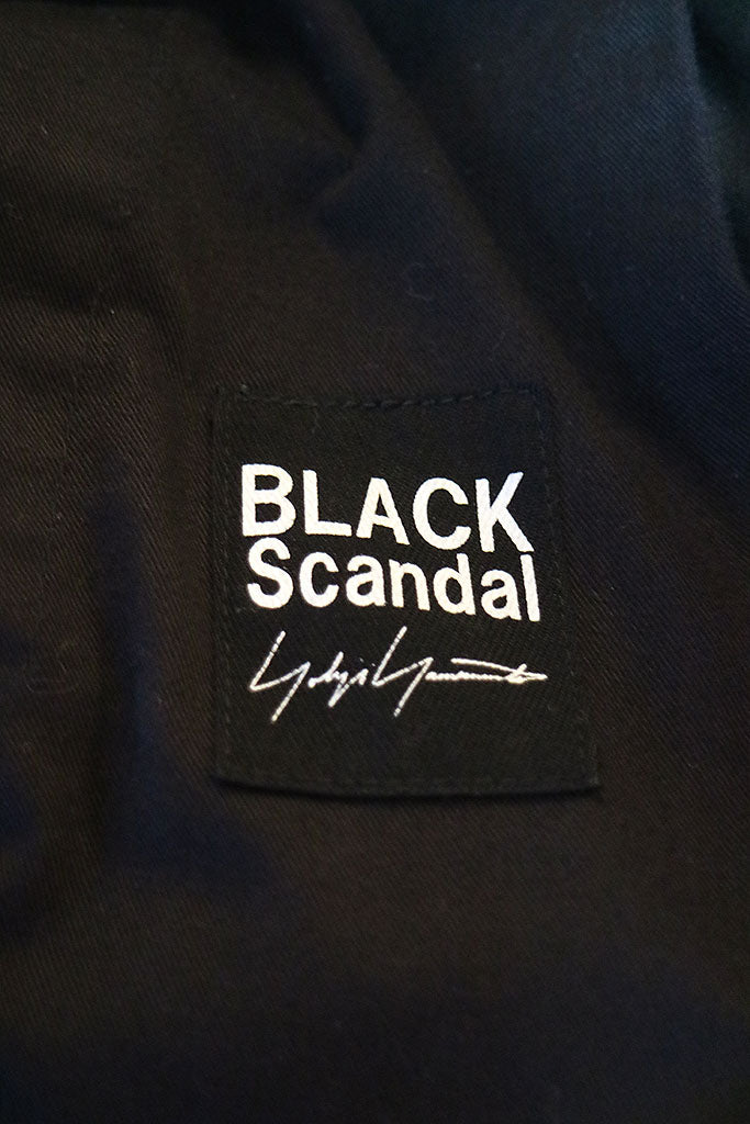 BLACK Scandal Yohji Yamamoto RIPSTOP 12TACK PANT