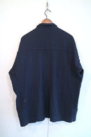 CASEY CASEY プルオーバーカシミアブレンドウールシャツ