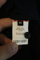 CASEY CASEY プルオーバーカシミアブレンドウールシャツ