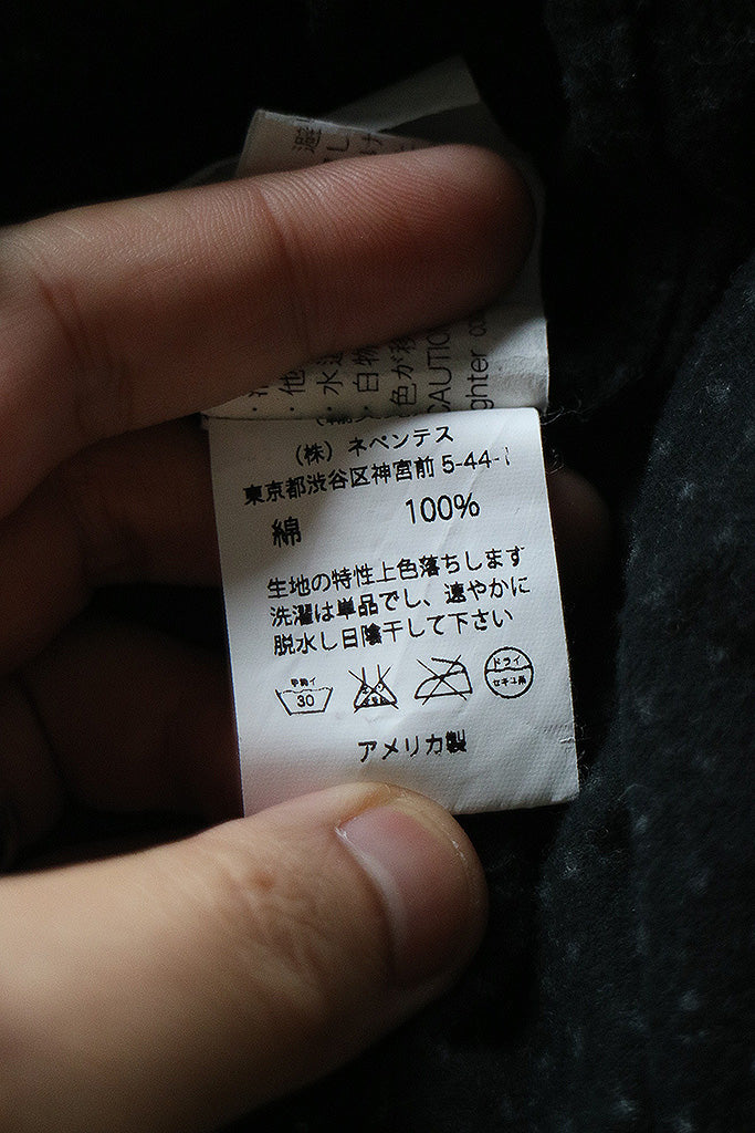 ENGINEERED GARMENTS ラウンドカラーフランネルシャツ