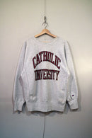 90's Champion REVERSE WEAVE "CATHOLIC UNIVERSITY"