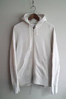 BEAMS PLUS × LOOPWHEELER Slim Zip Sweat Hoody