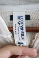 BEAMS PLUS × LOOPWHEELER Slim Zip Sweat Hoody