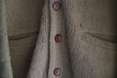 60's VINTAGE MOHAIR CARDIGAN "Hamburgers"