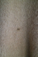 60's VINTAGE MOHAIR CARDIGAN "Hamburgers"