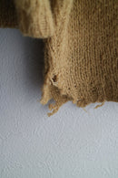 60's VINTAGE MOHAIR CARDIGAN "Hamburgers"