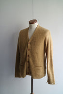60's VINTAGE MOHAIR CARDIGAN "Hamburgers"