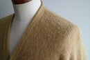 60's VINTAGE MOHAIR CARDIGAN "Hamburgers"