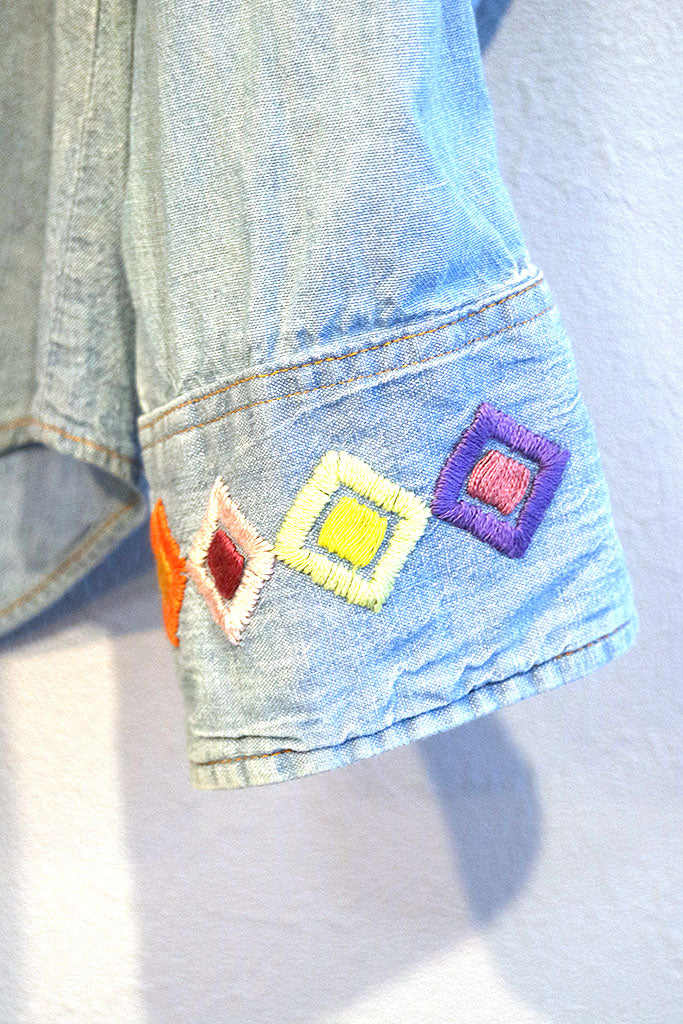 70's Levi's ヒッピーシャンブレーシャツ