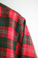 50's ARROW WOOL CHECK SHIRT