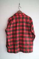 50's ARROW WOOL CHECK SHIRT
