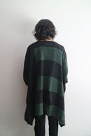 GROUND Y Border poplar knit Jumbo drape knit