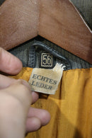 German Military Leather Pilot Jacket