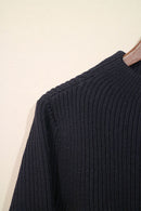 ANDERSEN-ANDERSEN 5GG THE NAVY CREW NECK