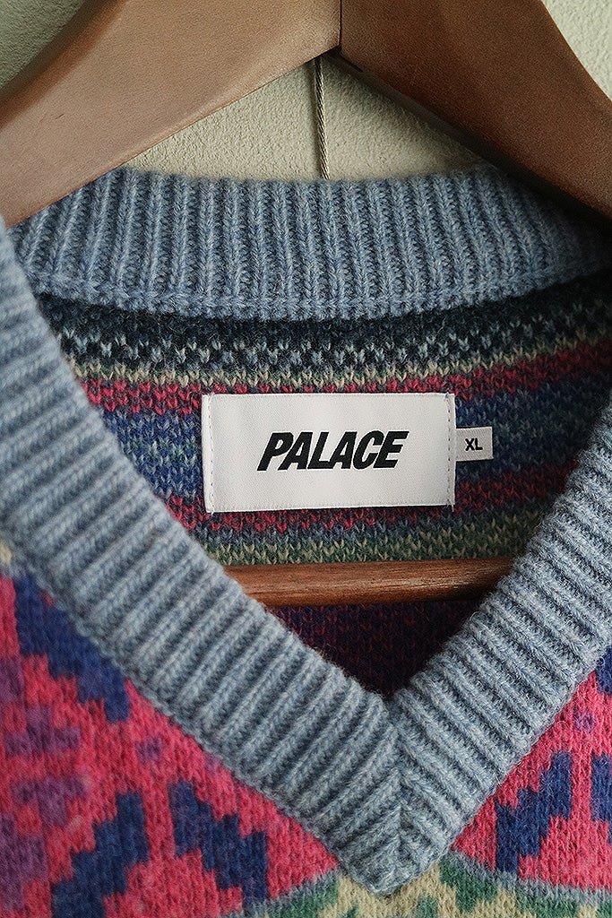 Palace Skateboards Fairisle Knit Vest
