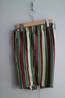 DRIES VAN NOTEN Piperi Shorts - Bordeaux Stripe
