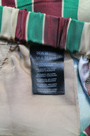 DRIES VAN NOTEN Piperi Shorts - Bordeaux Stripe