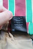 DRIES VAN NOTEN Piperi Shorts - Bordeaux Stripe