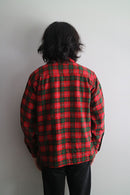 50's ARROW WOOL CHECK SHIRT