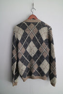 60's VINTAGE MOHAIR CARDIGAN "VAN HEUSEN"