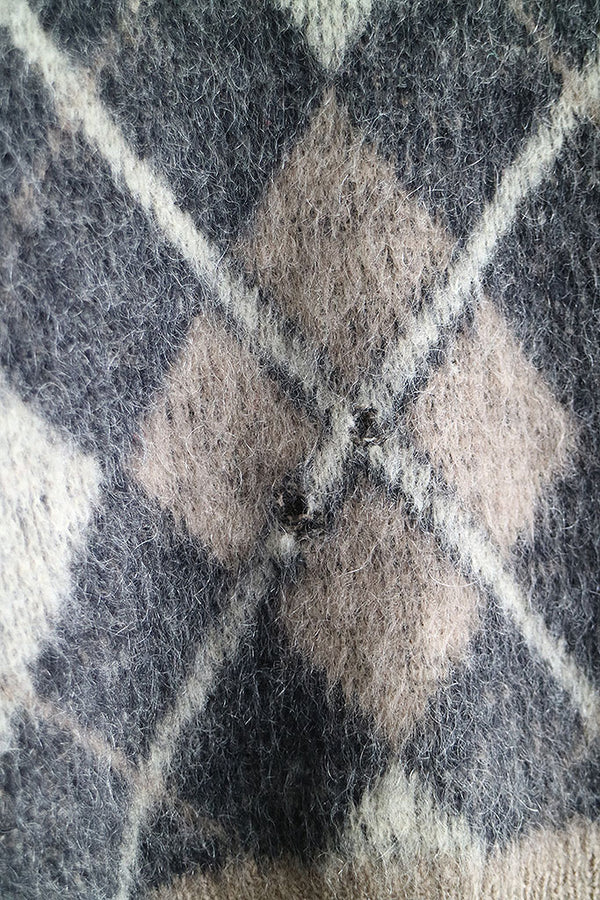60's VINTAGE MOHAIR CARDIGAN 