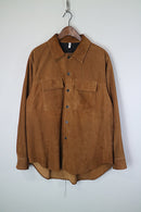 CCU LEATHER SHEEP SUEDE LEATHER SHIRT