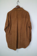 CCU LEATHER SHEEP SUEDE LEATHER SHIRT