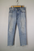 CELINE Cutoff Straight Denim