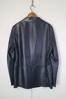 JIL SANDER Leather Tailored Jacket
