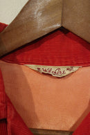 50's Wilshine Corduroy Open collar Shirt