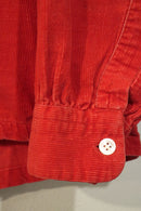 50's Wilshine Corduroy Open collar Shirt