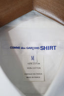 COMME des GARCONS SHIRT FOREVER WIDE CLASSIC コットンポプリンレギュラーカラーシャツ