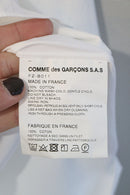 COMME des GARCONS SHIRT FOREVER WIDE CLASSIC コットンポプリンレギュラーカラーシャツ
