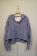 60's French Ramie Sailor Shirt