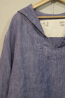 60's French Ramie Sailor Shirt