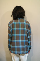 60's BRENT RAYON CHECK L/S SHIRT