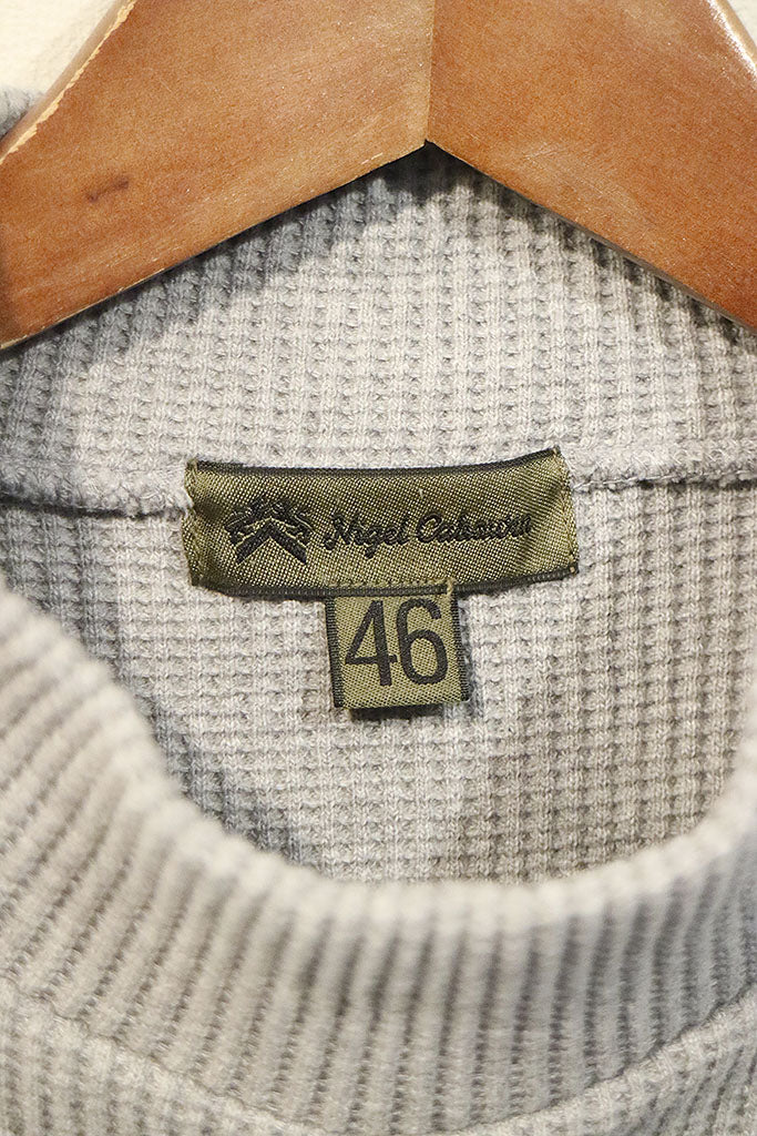 NIGEL CABOURN HIGH NECK JERSEY SOLID