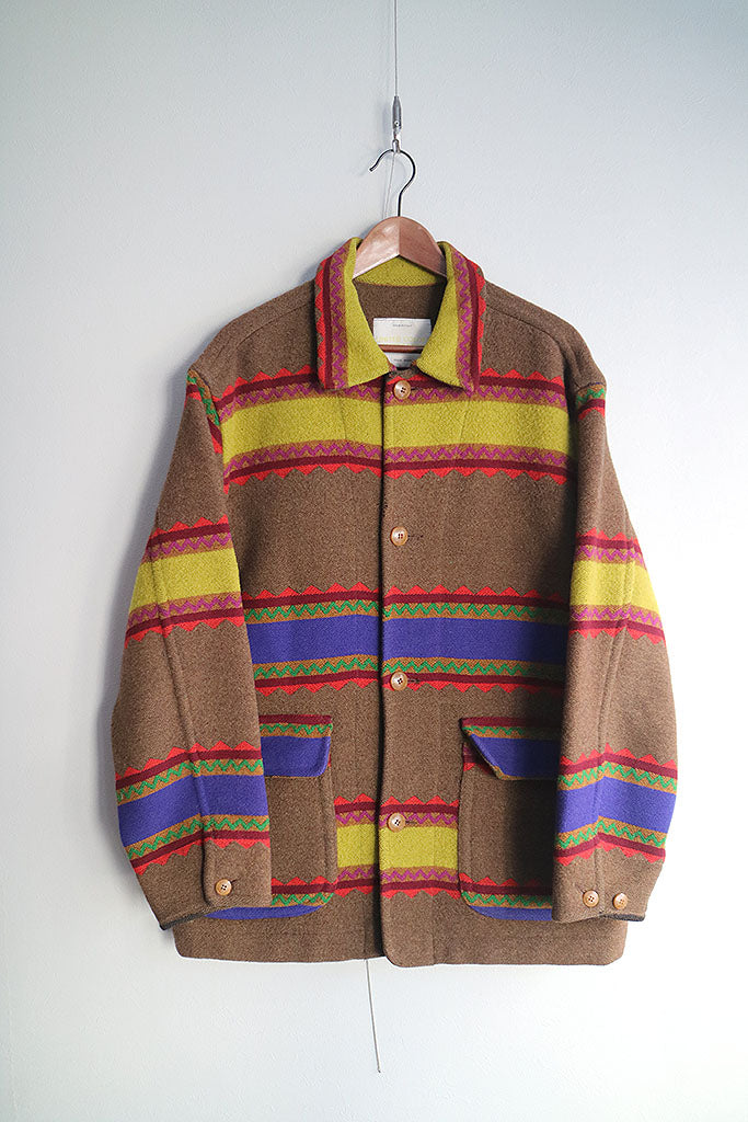 90's BENETTON Native Pattern Jacket