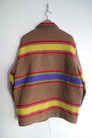 90's BENETTON Native Pattern Jacket
