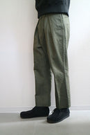 NEAT GREEN DENIM TAPERED