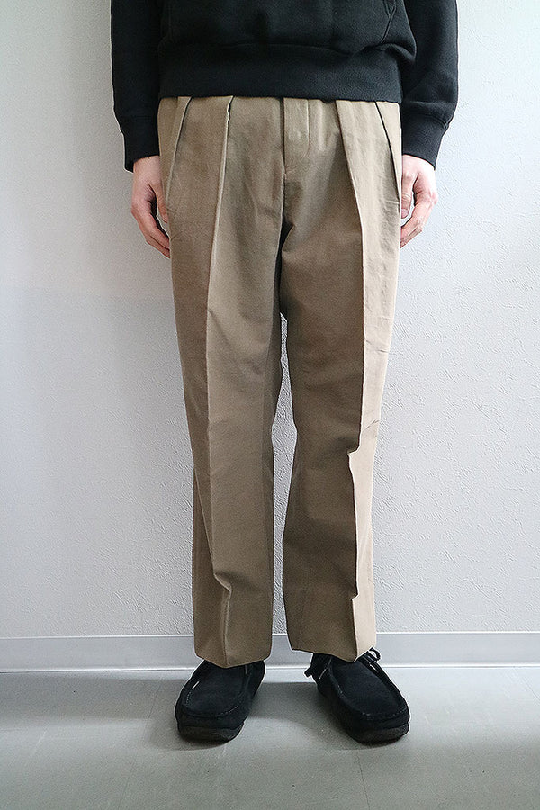 NEAT 2TUCK PANT WIDE