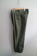 NEAT GREEN DENIM TAPERED