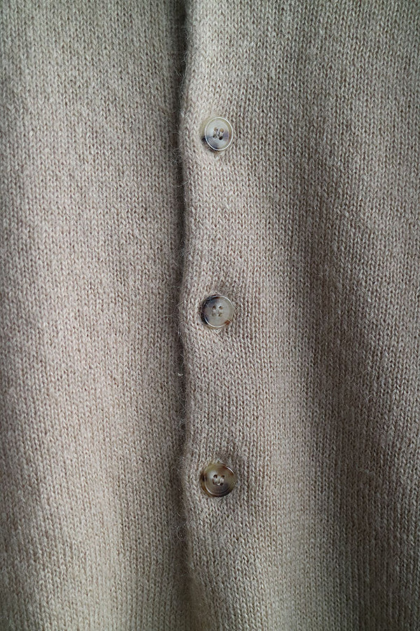 BATONER ポロカラーモヘアニット