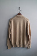 BATONER ポロカラーモヘアニット